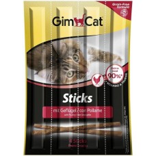 Ласощі беззернові для котів GimCat Grain Free Poultry 4 шт.