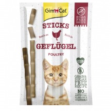 Лакомство беззерновое для котов GimCat Grain Free Poultry 4 шт.