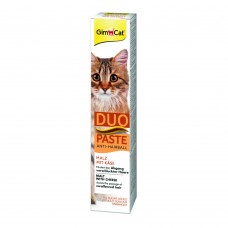 Паста для котів GimCat Anti-Hairball Duo Paste Cheese Malt 50 г
