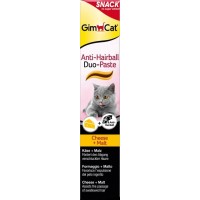 Паста для котів GimCat (Джімкет) Anti-Hairball Duo Paste Cheese Malt 50 г