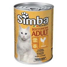 Вологий корм для котів Simba Cat Wet Chicken 415 г