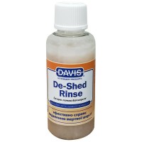 Концентрированный ополаскиватель для собак и котов Davis De-Shed Rinse 1:7 50 мл