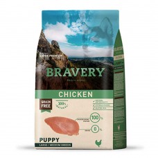 Сухий корм для цуценят Bravery Dog Puppy Large/Medium Chicken 12 кг