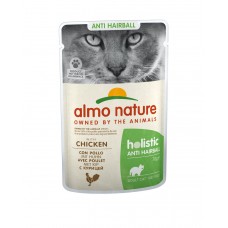 Вологий корм для котів Almo Nature Holistic Functional Cat Hairball Chicken 70 г