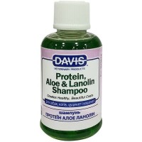 Концентрированный шампунь для собак и котов Davis Protein & Aloe & Lanolin Shampoo 1:12 50 мл
