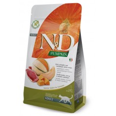 Сухий беззерновий корм котів Farmina (Фарміна) N&D Grain Free Adult Pumpkin Duck & Cantaloupe 5 кг