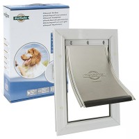 Дверцята для собак середніх порід PetSafe Staywell Aluminium Medium 277х400х65 мм