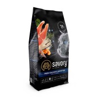 Сухой корм для котов Gourmand Salmon & White Fish 0.4 кг