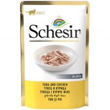 Влажный корм для котов Schesir (Шезир) Cat Tuna & Chicken 85 г