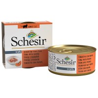 Вологий корм для котів Schesir (Шезір) Cat Tuna & Papaya 75 г