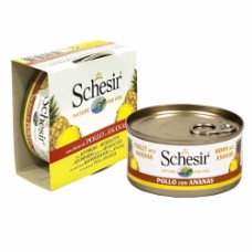 Вологий корм для собак Schesir Dog Chicken & Pineapple 150 г