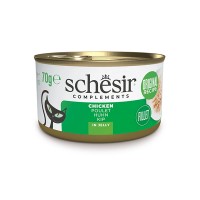 Влажный корм для котов Schesir (Шезир) Cat Chicken 70 г