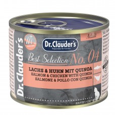 Вологий корм для котів Dr.Clauder's Best Selection №4 Chicken & Salmon 200 г