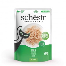 Влажный корм для котов Schesir (Шезир) Cat Chicken Fillet 70 г