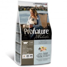 Сухий корм для котів Pronature Holistic Atlantic Salmon & Brown Rice 5.44 кг
