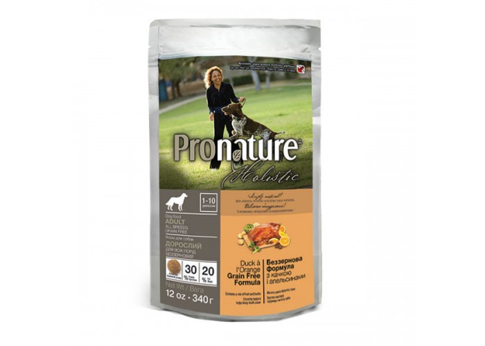 Pronature holistic dog food sale