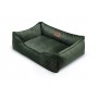 Лежак для собак та котів Harley & Cho Dreamer Velur Green M 70х50 см