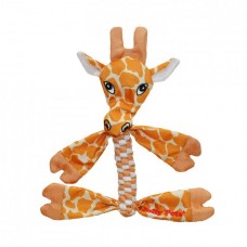 Игрушка для собак Jolly Pets Flatheads Giraffe Orange 12 см