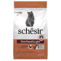 Сухой корм для котов Schesir (Шезир) Cat Sterilized & Light Chicken 0.4 кг Сухой корм для котов Schesir (Шезир) Cat Sterilized & Light Chicken 0.4 кг