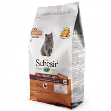 Сухий корм для котів Schesir Cat Sterilized & Light Chicken 0.4 кг