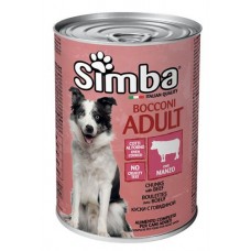 Вологий корм для собак Simba Dog Wet Beef 415 г