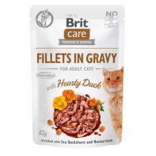 Вологий корм для котів Brit Care Cat Pouch Duck 85 г