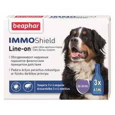 Краплі для собак протипаразитарні Beaphar Immo Shield Dog 30-50 кг 3 шт.