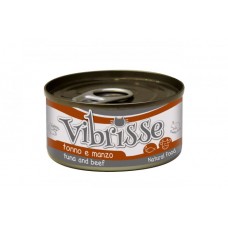 Вологий корм для котів Vibrisse Tuna & Beef 70 г