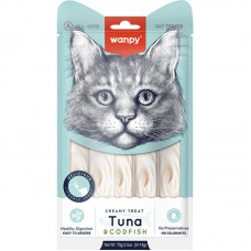 Ласощі для котів Wanpy Creamy Treat Tuna & Сodfish 70 г