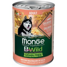 Вологий корм для собак Monge Dog All Breeds Adult Salmone 0.4 кг