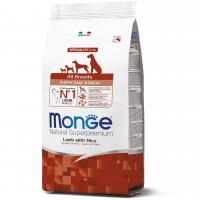 Сухий корм для цуценят Monge (Монж) Dog All breeds Puppy & Junior Lamb 0.8 кг