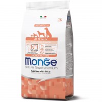 Сухий корм для цуценят Monge (Монж) Dog All breeds Puppy & Junior Salmone 0.8 кг