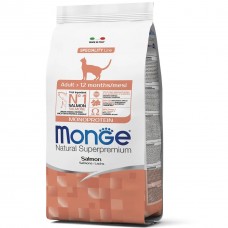 Cухий корм для котів Monge Cat Adult Monoprotein Salmone 0.4 кг