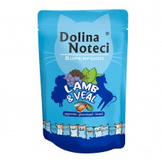 Вологий корм для котів Dolina Superfood With Lamb & Veal 85 г