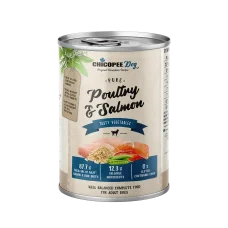 Влажный корм для собак Chicopee Dog Adult Pure Poultry & Salmon 400 г
