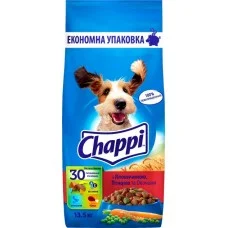 Сухий корм для собак Chappi Beef & Poultry 13.5 кг