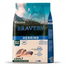 Cухой беззерновой корм для собак Bravery Dog Adult Large/medium Herring 4 кг