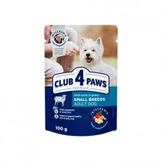 Влажный корм для собак Club 4 Paws Premium Small Breed Lamb 100 г