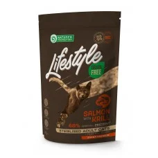 Сухий корм для котів Nature's Protection Lifestyle GF Salmon with Krill Sterilised Adult Cat 0.4 кг