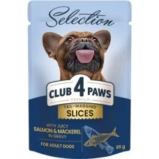 Влажный корм для собак Club 4 Paws Premium Small Breed Salmon & Mackerel 85 г
