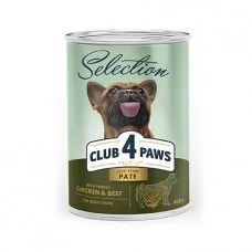 Влажный корм для собак Club 4 Paws Premium All Breed Chicken & Beef 400 г