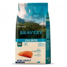 Cухой беззерновой корм для собак Bravery Dog Adult Mini Salmon 2 кг